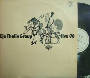 ３枚で送料無料【スエーデンCaprice】Eje Thelin Group/Live - 76 (2LP)