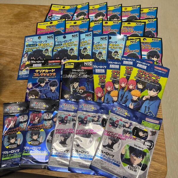 ブルーロック トレーディング カード&アクリルキーチェーン&コースター