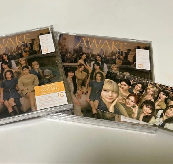 NiziU AWAKE CD 通常盤 2枚セット オール トレカ付き