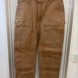 Carhartt ワークパンツ ブラウン 古着