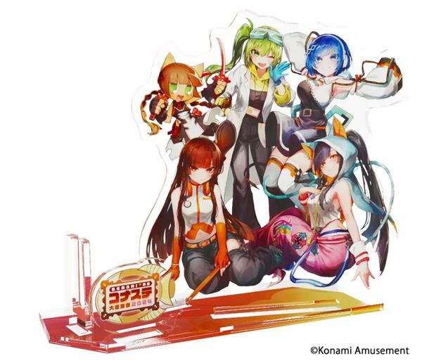 BEMANI コナステ 秋の大感謝祭 アクリルスタンド e-amusement pass セット