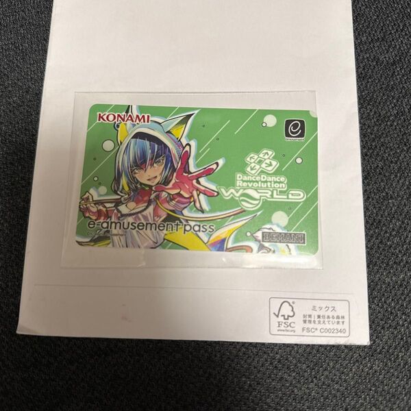 e-amusement pass DDR WORLD EMI 未開封品