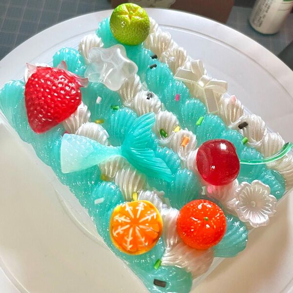 C02 ホイップデコ 小物ケース メロンソーダ クリームソーダ フルーツ