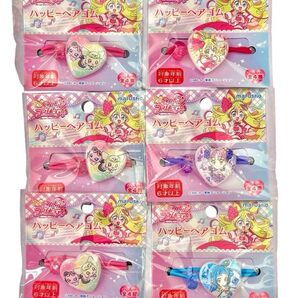 キミとアイドルプリキュア ヘアゴム キュアアイドル キュアキュンキュン キュアウインク 6点セット プリキュア