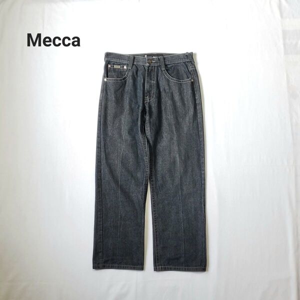 Mecca メッカ ブラックデニムパンツ