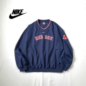 NIKE BOSTON REDSOX PULLOVER JACKET レッドソックス プルオーバー ジャケット