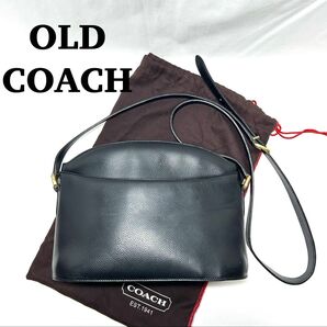 【美品】COACH オールドコーチ ショルダーバッグ イタリア J6E-4405