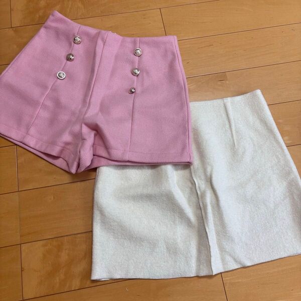 SHINE シーイン ボトム 台形スカート スカート ショートパンツ