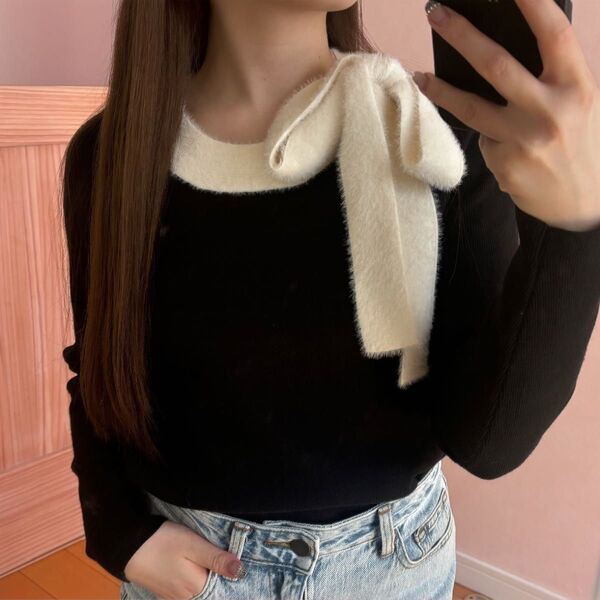 clear トップス 黒 ブラック フレガリ 大人っぽい GRL ZARA H&M