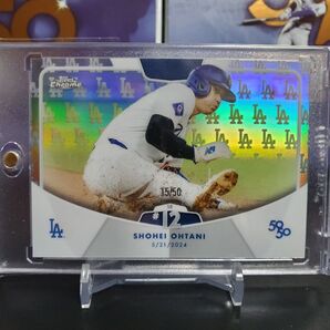 2024 topps 大谷翔平50/50 SB#12 LAロゴ入りパラレル