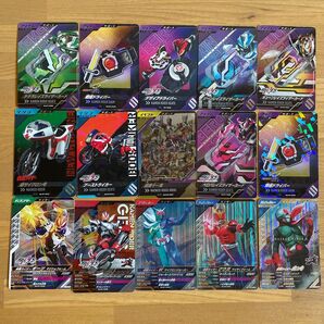 仮面ライダーカード 15枚
