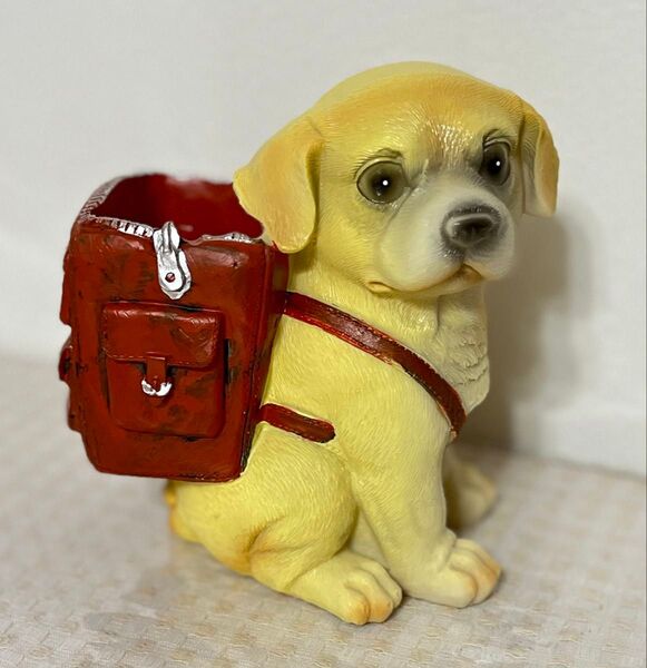 新品 可愛いワンちゃんのペン立て ペンホルダー