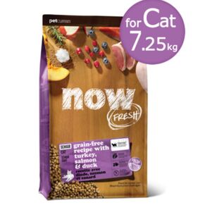 NOW FRESH (ナウフレッシュ) グレインフリー シニアキャット&ウェイトマネジメント7.25kg