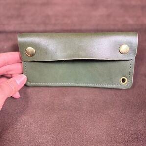 トラッカーウォレット オリーブ
