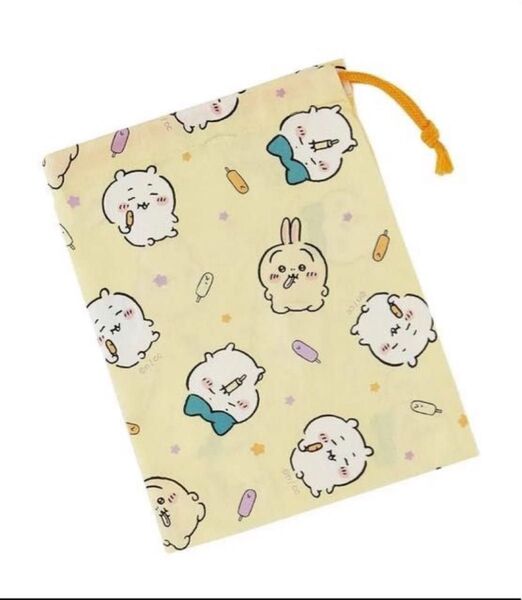 《新品》スケーター ちいかわ コップ袋 20.5×14.8cm 日本製 巾着袋 子供 女の子 ハチワレ うさぎ