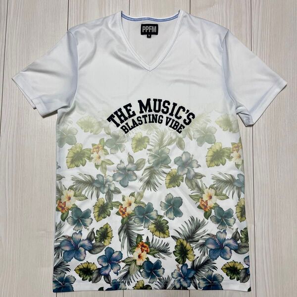 PPFM 花柄tシャツ サイズM