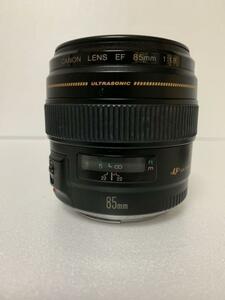 単焦点レンズ Canon EF85mm F1.8 USM★☆447