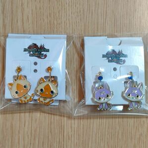 2種類 モンスターハンター ライズ サンブレイク イヤリング