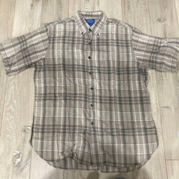 【ヴィンテージ】70sPendleton 半袖チェックシャツ