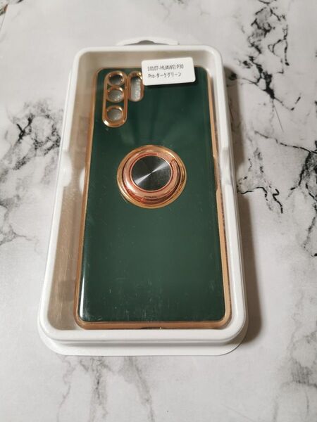 Huawei P30 Pro スマホケース ダークグリーン