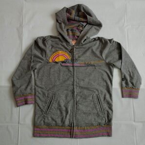 【BILLABONG】ビラボン 七分袖パーカー ジップパーカー Sサイズ相当