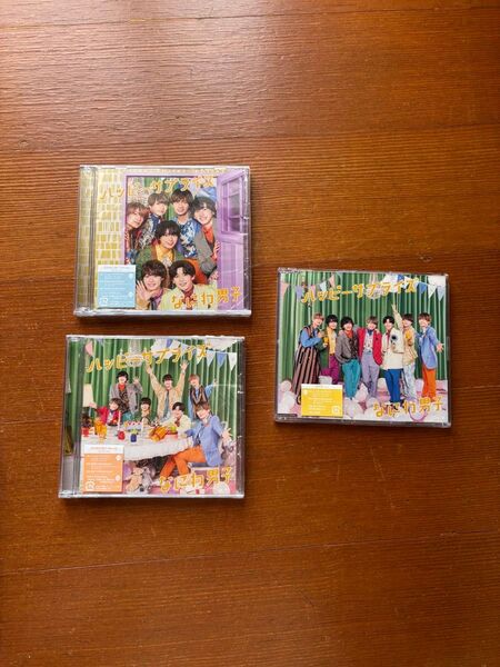 なにわ男子 CD Blu-ray ハッピーサプライズ