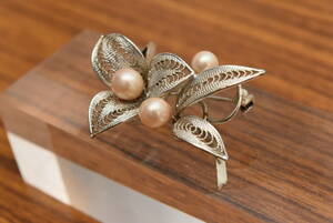  pearl manner opal manner * brooch * processing do obidome and so on * beautiful goods * free shipping 