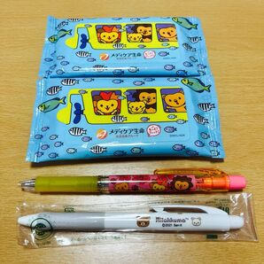 未使用 非売品 Rilakkuma リラックマ ライオン 花 黒 ボールペン stationery pen ハイビスカス リラコ