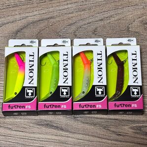 ティモン フッテンFS 4点セット 蛍光パンチ ヤジーフロートメロン カドニキハーフグロー ラムレーズン エリアトラウト