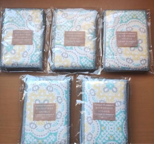 未使用品 マイクロファイバー スポンジ 2枚セット