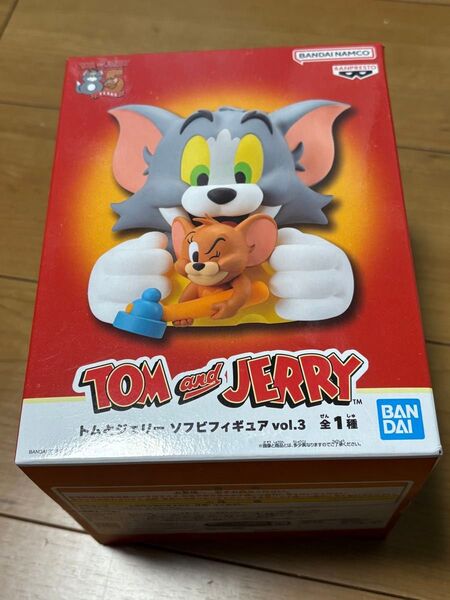 トムとジェリー ソフビフィギュア vol.3 TOM and JERRY