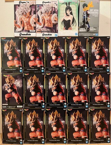 ドラゴンボールZ Grandista-SON GOKU- フィギュア 孫悟空 ニカ 甘神さん達の縁結び 僕のヒーローアカデミア