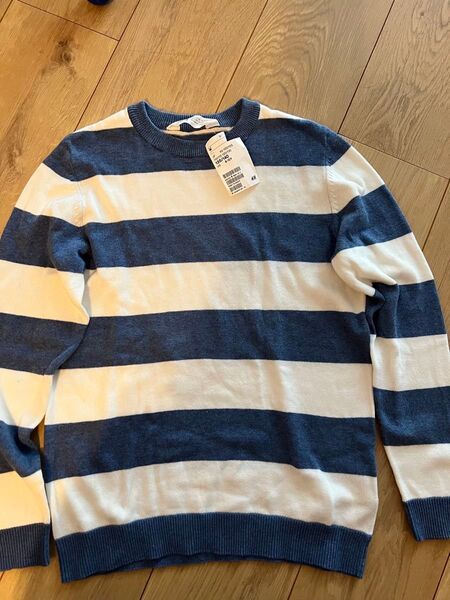 h&m セーター ボーダー ニット 長袖