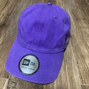 NEW ERA パープル キャップ 調整可能 ニューエラ