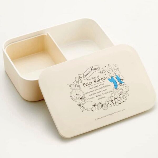 新品未使用 ピーターラビット 塗りランチボックス 500ml 弁当箱 日本製