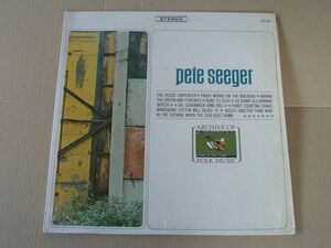 P5253　即決　LPレコード　ピート・シーガー　PETE SEEGER『ARCHIVE OF FOLK MUSIC』　輸入盤　US盤