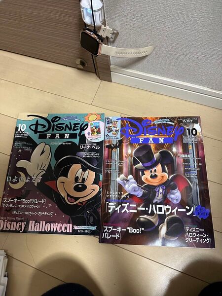 ディズニーファン10月号(ハロウィン)