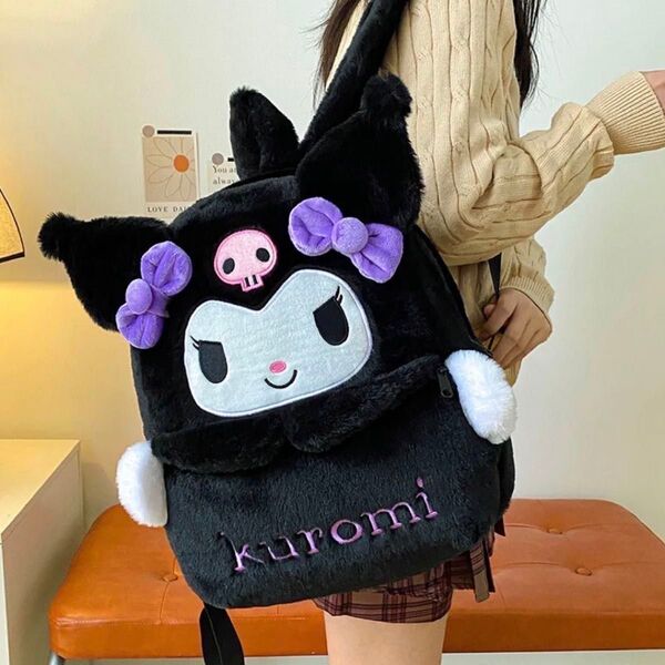 ふわふわ リュック クロミ クロミちゃん 大容量 バックパック サンリオ