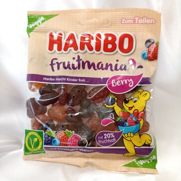 HARIBO【日本未販売】fruitmania berry 160g ドイツ製