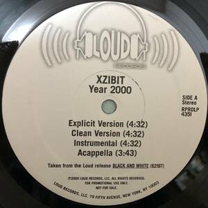 US ORIGINAL PROMO / XZIBIT / YEAR 2000 ORIGINAL VER & REMIX VER