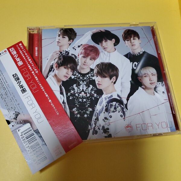 BTS 廃盤 FOR YOU 初回限定盤 A CD+DVD ジャケット撮影メイキング映像&ライブ未公開メイキング映像
