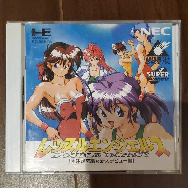 【PCE】PCエンジン レッスルエンジェルス ダブルインパクト