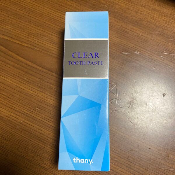 thany 歯磨き粉 CLEAR TOOTH PASTE