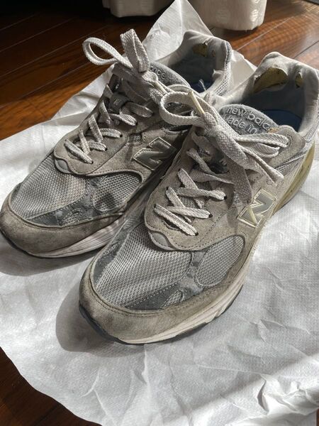 New balance 993 made in USA 27cm 中古 グレー