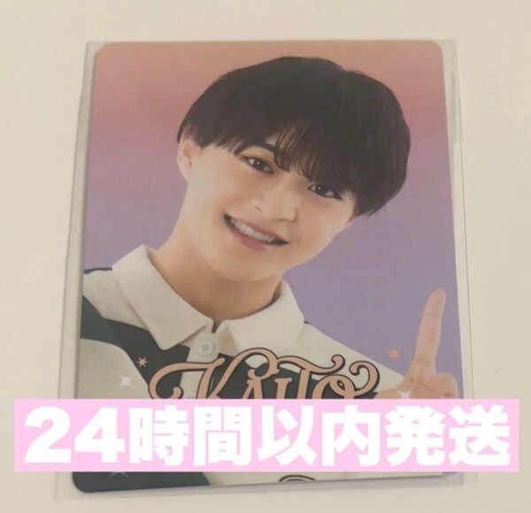 【新品未開封匿名発送】野田開仁 プロフィールカード 1枚 2025