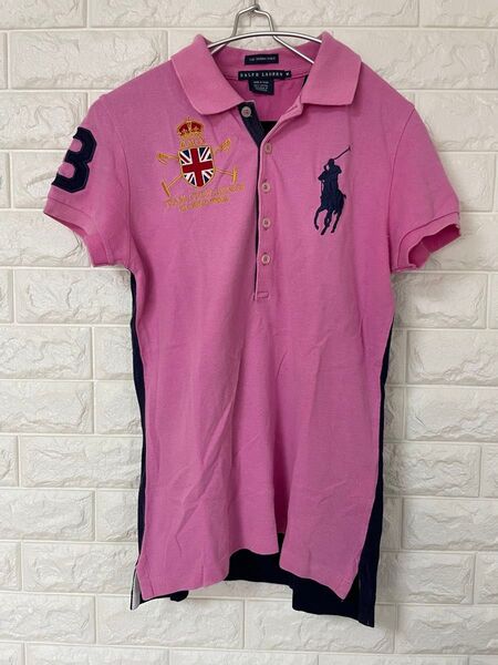 Ralph Lauren ラルフローレン ピンク ポロシャツ Mサイズ