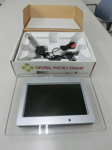  used digital photo frame [201-664] * free shipping ( Hokkaido * Okinawa * remote island excepting )*A