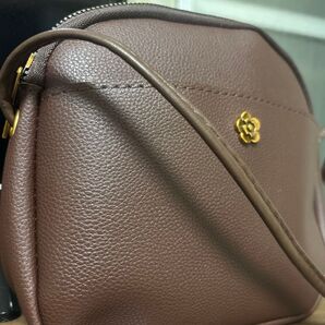 (椿)ショルダーバッグ レザー