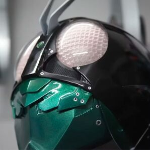 シン仮面ライダー 第1号 マスク アトラク コスプレ 1/1 マスク LED赤