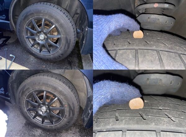 GOODYEAR icenavi suv 215/70R16 スタッドレスタイヤ+ホイールセット 中古ですが溝まだあります!